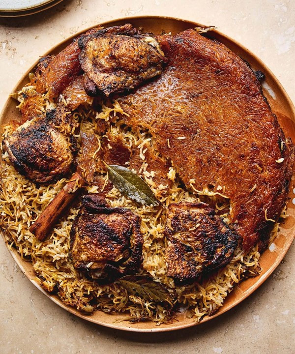 Vermicelli chicken & rice with cardamom & cinnamon