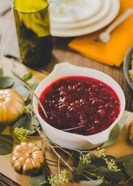 Very basic cranberry sauce