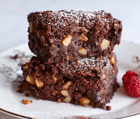Very chocolaty chocolate brownies