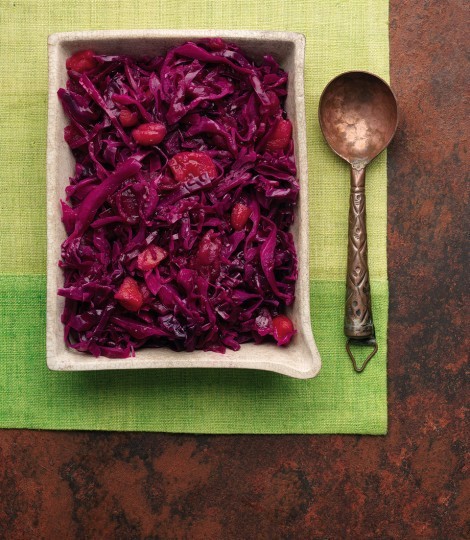Very Christmassy red cabbage