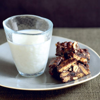 Very orangey chocolate refrigerator cake