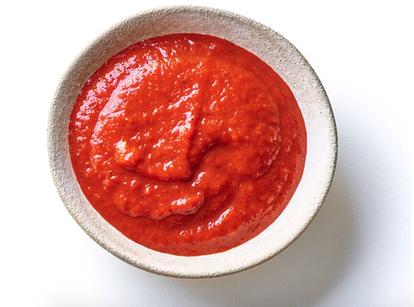 Very versatile roasted red pepper sauce