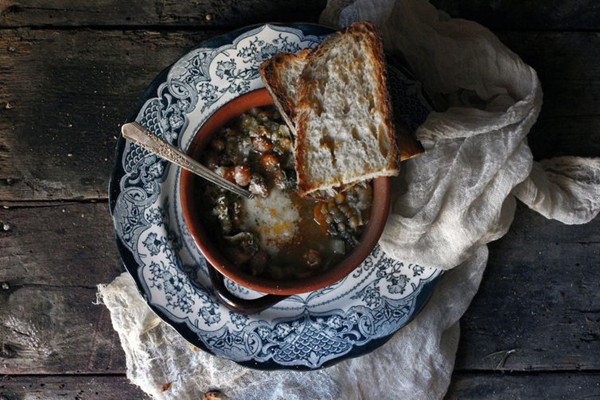 Via Fratta's Tuscan minestrone soup