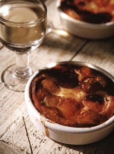 Victoria plum clafoutis