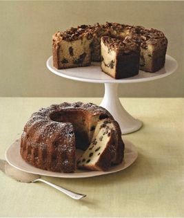 Viennese raisin coffee cake