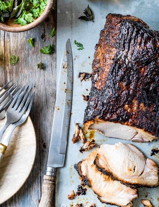 Vietnamese BBQ caramel pork loin