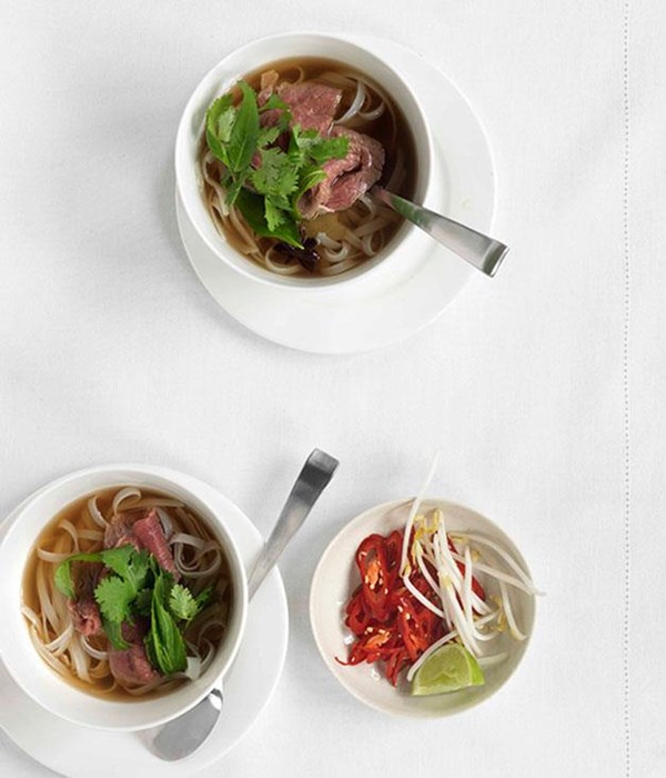 Vietnamese beef noodle soup