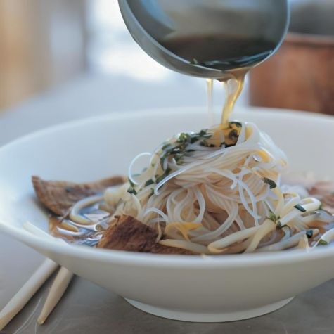 Vietnamese beef noodle soup