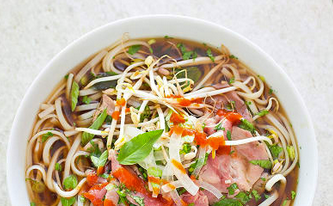 Vietnamese beef pho