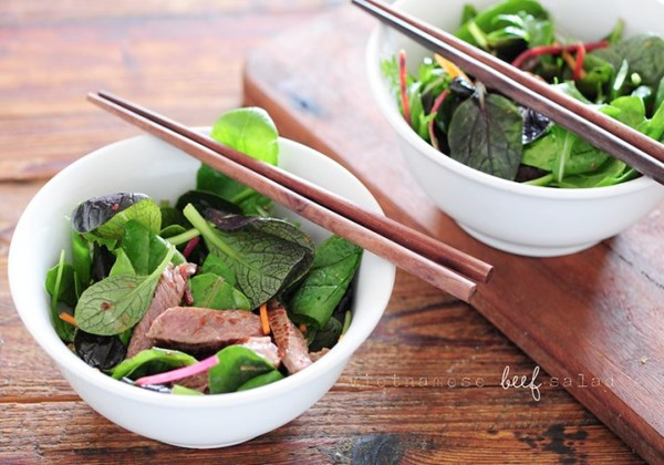 Vietnamese beef salad