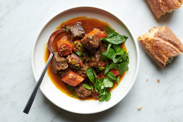 Vietnamese braised beef stew (Bo kho)