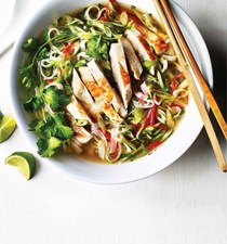 Vietnamese chicken & ginger pho