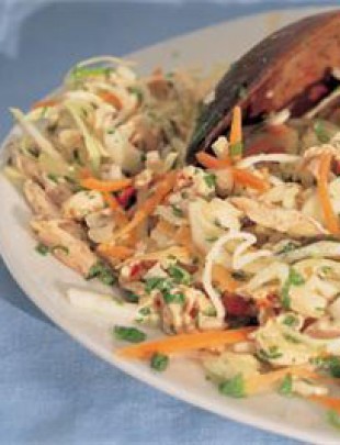 Vietnamese chicken and mint salad