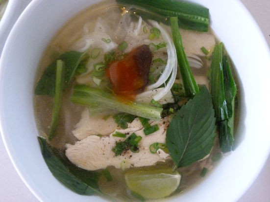 Vietnamese chicken noodle soup