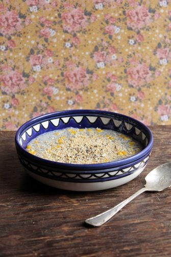 Vietnamese coconut and corn chia pudding (Chia che bap)
