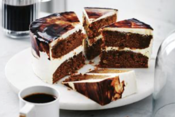 Vietnamese coffee cake