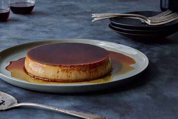 Vietnamese coffee flan