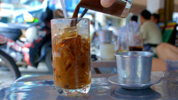 Vietnamese coffee with condensed milk