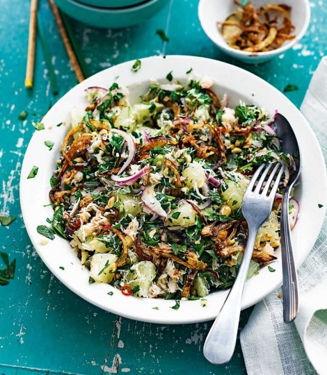 Vietnamese crab and pomelo salad
