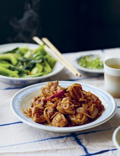 Vietnamese ginger chicken (Gà kho gừng)
