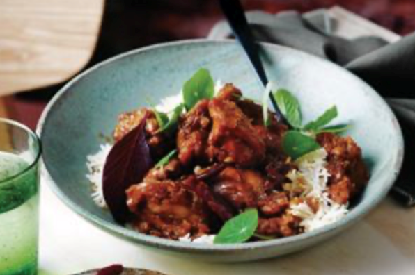 Vietnamese ginger chicken (Gà kho gùng)