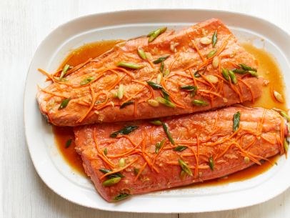 Vietnamese grilled salmon