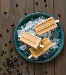 Vietnamese iced-coffee pops
