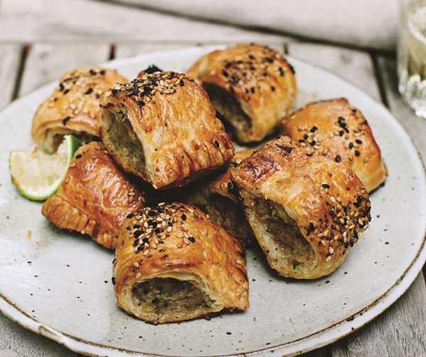 Vietnamese-inspired sausage rolls