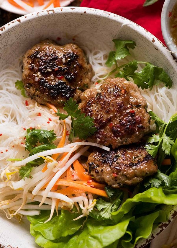 Vietnamese meatballs (Bun cha)