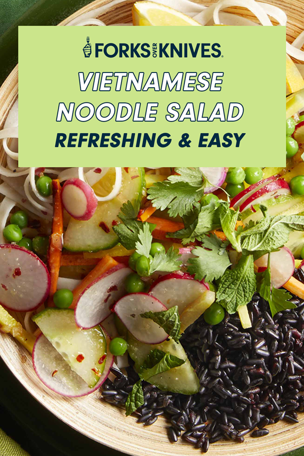 Vietnamese noodle salad [sweet chili dressing]