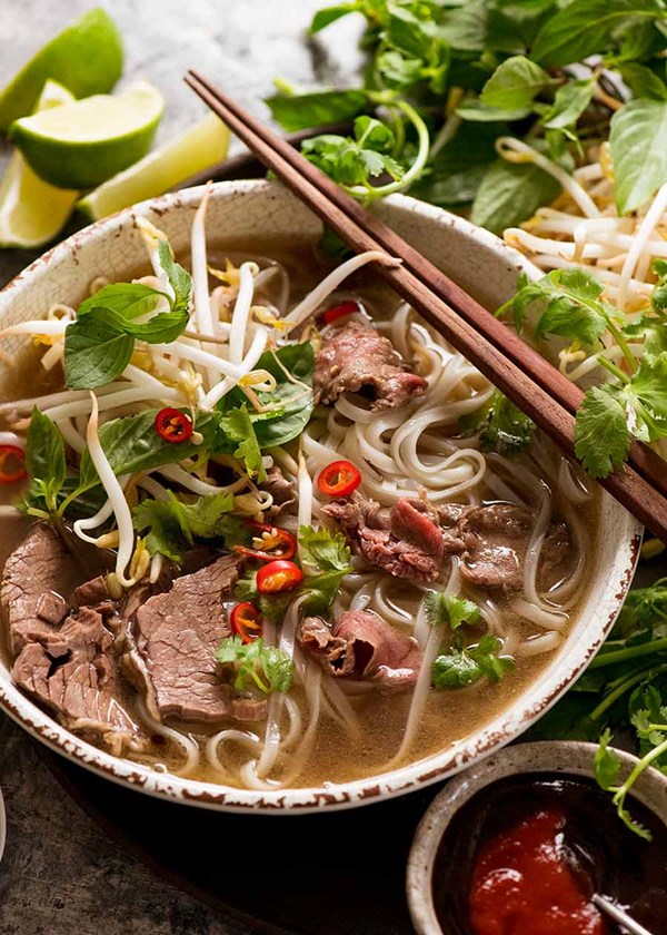 Vietnamese pho 