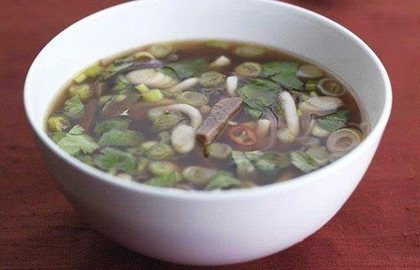 Vietnamese pho soup