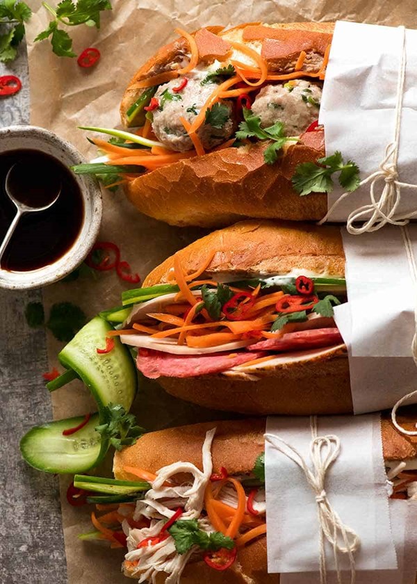 Vietnamese sandwich (Banh mi)