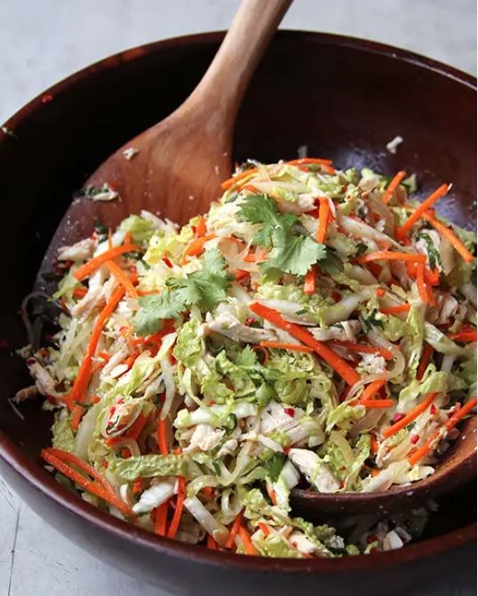 Vietnamese shredded chicken salad