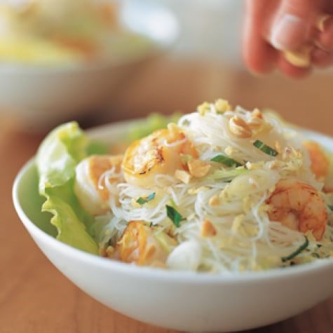 Vietnamese shrimp & noodle salad