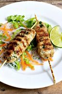 Vietnamese skewers with lemongrass