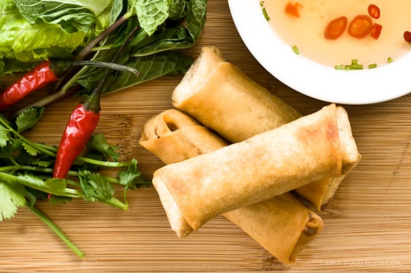 Vietnamese spring rolls