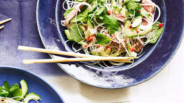 Vietnamese steak salad