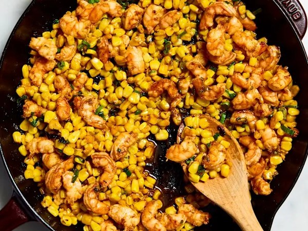 Vietnamese stir-fried corn (Bắp xào)