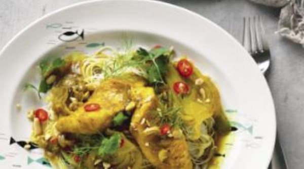 Vietnamese-style fish with turmeric and fennel