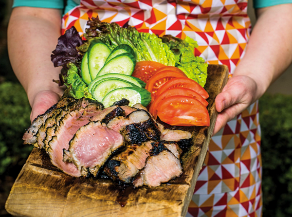 Vietnamese-style pork collar