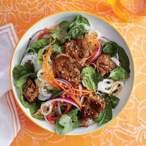 Vietnamese-style pork noodle salad