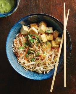 Vietnamese veggie & rice noodle salad