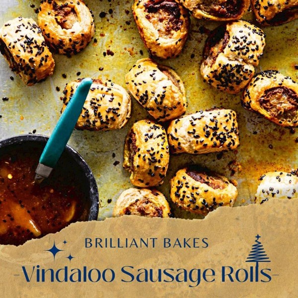 Vindaloo sausage rolls