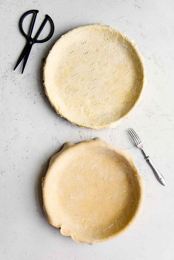 Vinegar pie crust