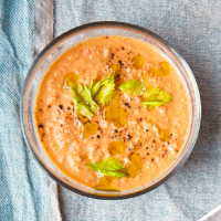 Virgin Mary gazpacho