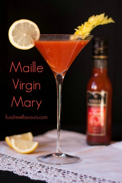 Virgin Mary with Maille tomato vinegar