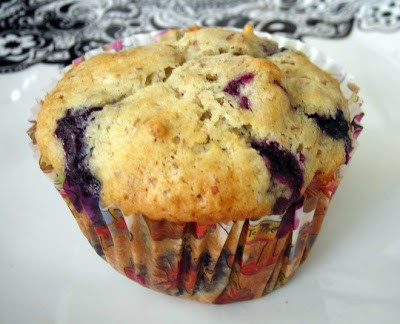Virtuous blueberry muffins