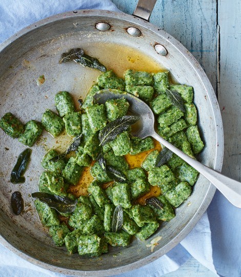 Vitaly Paley's spinach and ricotta gnocchi