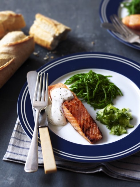 Vodka-cured salmon